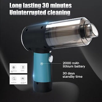 3-in-1 Air Duster & Vacuum Cleaner – Wireless & Powerful