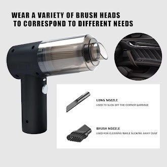 3-in-1 Air Duster & Vacuum Cleaner – Wireless & Powerful